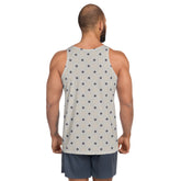 Abstract Echoes All-Over Print Men's Tank Top